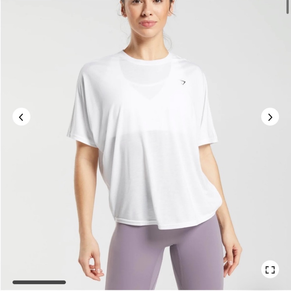 Gym shark tshirt size medium